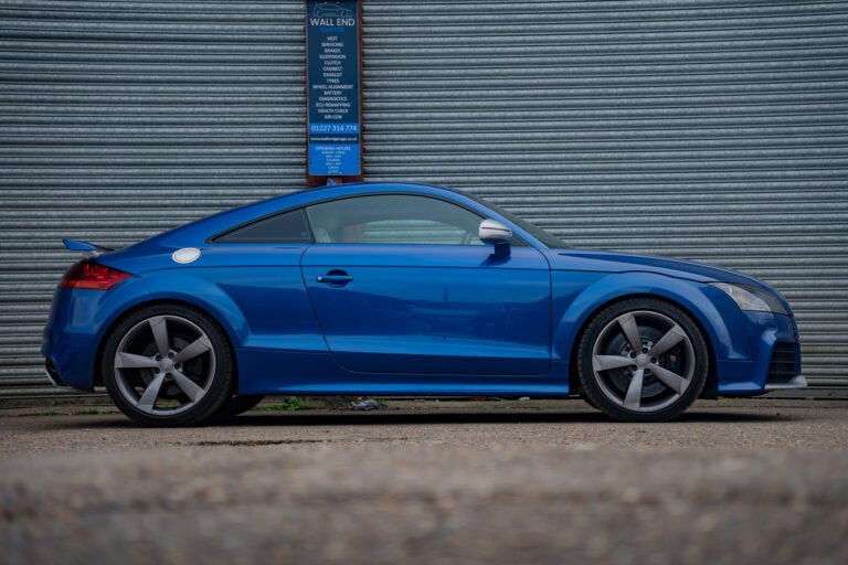Audi TT RS in for a service & health check
